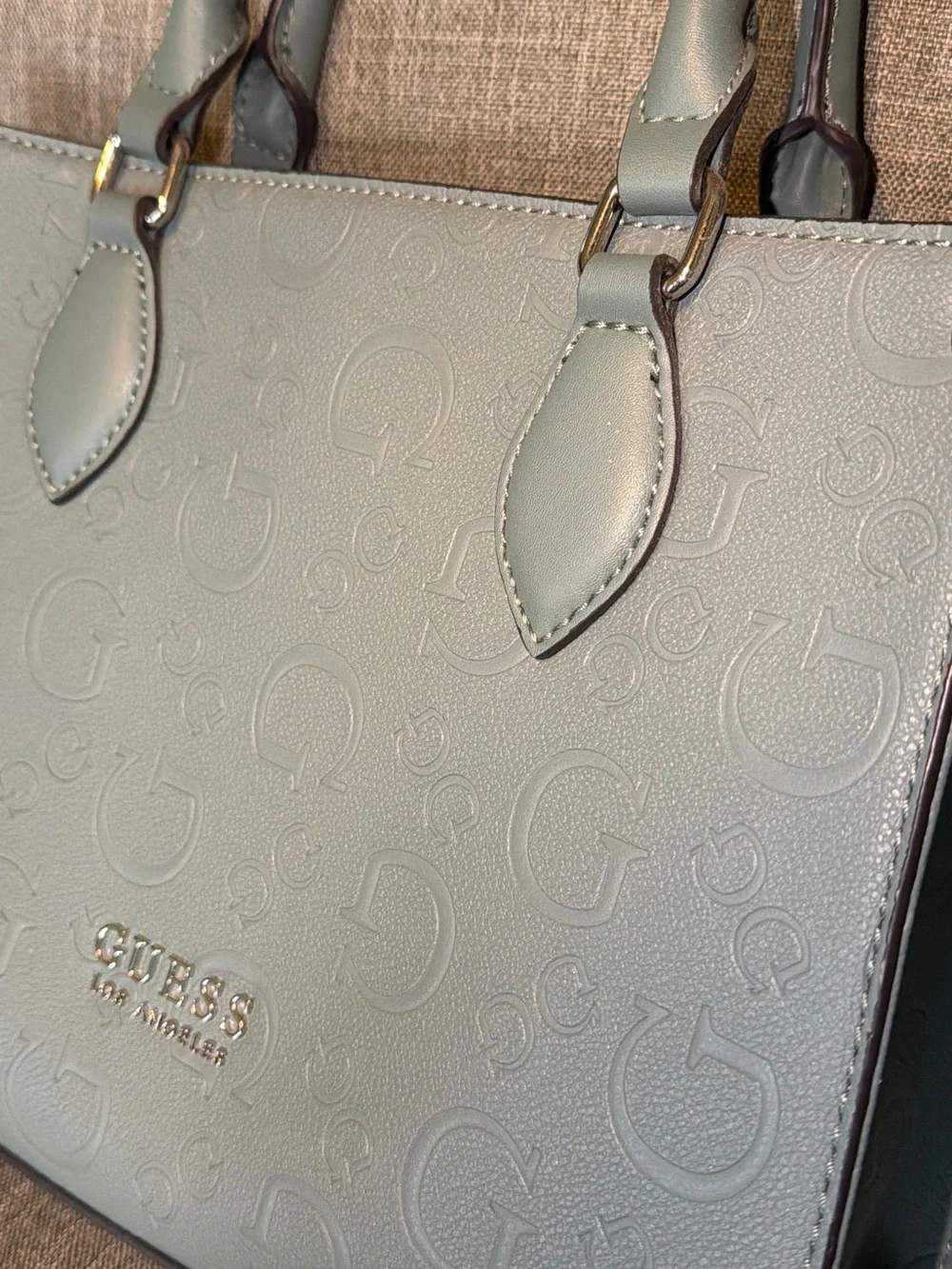 Green GUESS Purse